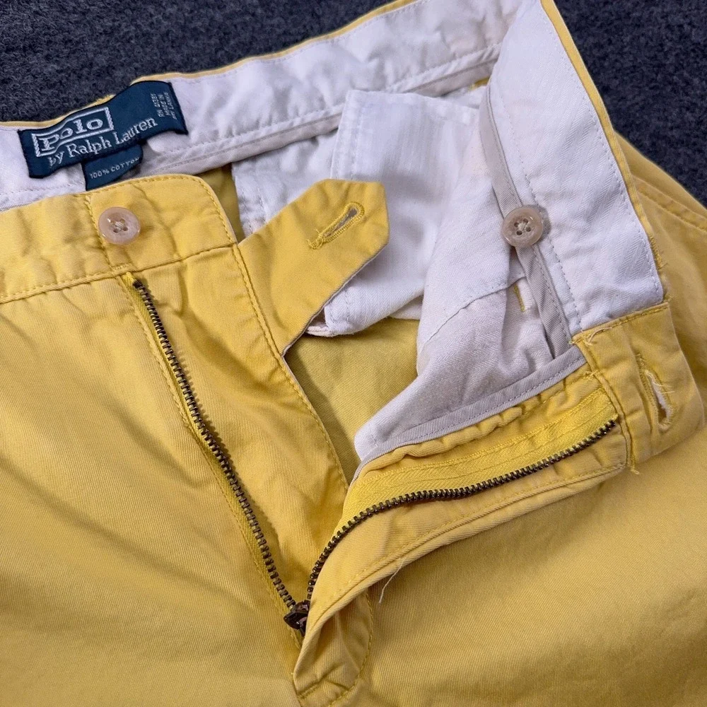 Polo by Ralph Lauren Yellow Men's Chinos